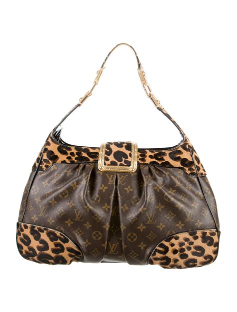 lv leopard print bag|handbag with leopard print strap.